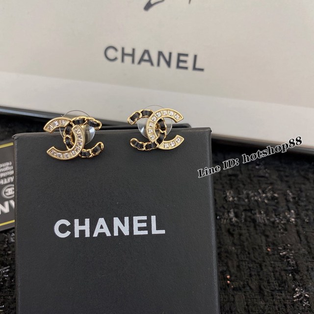 Chanel專櫃新款飾品耳圈 香奈兒耳釘熱銷款耳環 zgb2535